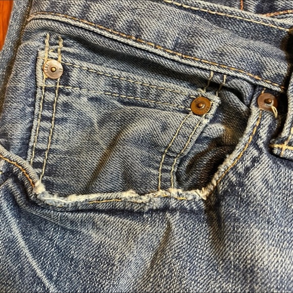 American Eagle low rise boot cut jeans - Picture 6 of 15